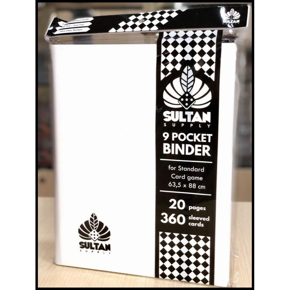 

TERMURAH SULTAN 9-POCKET BINDER WHITE