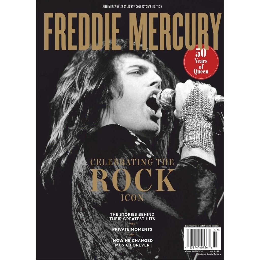 

Freddie Mercury - 50 Years of Queen - Celebrating the Rock Icon ( D )