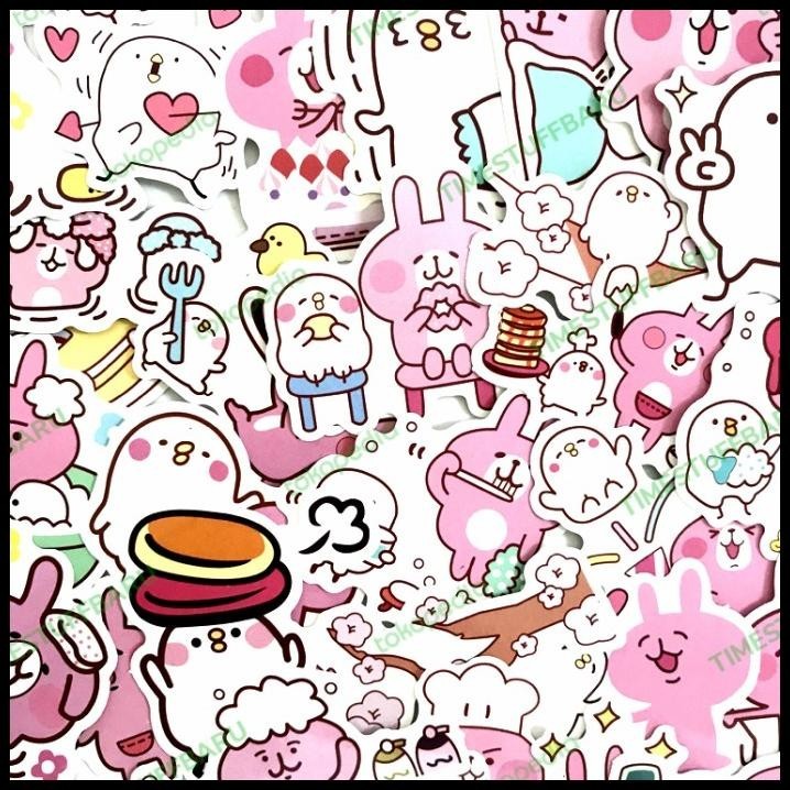 

HOT DEAL TSB 50 PCS STICKER KANAHEI PINK CUTE KAWAII DIY CREATIVE DECORATE !!!!!!!