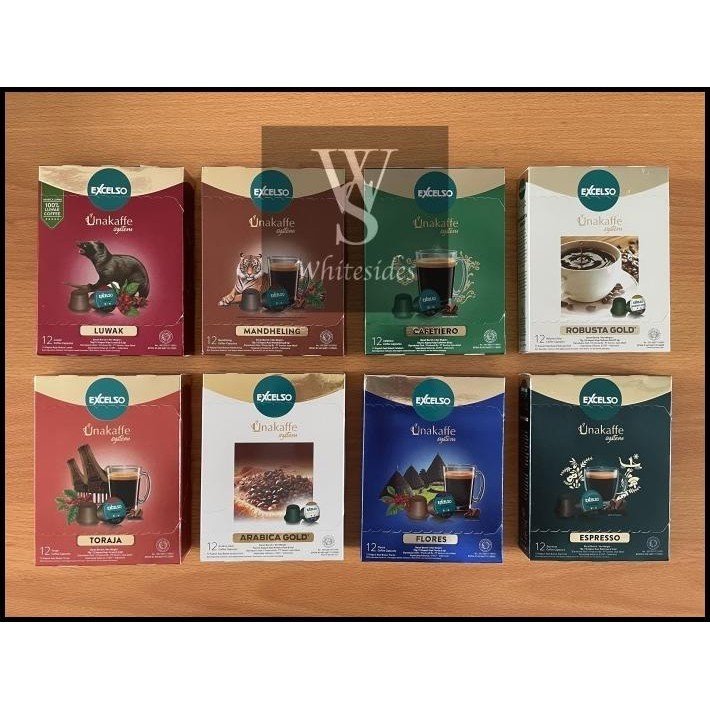 

GRATIS ONGKIR EXCELSO ROBUSTA GOLD - CAPSULE KAPSUL BOX UNAKAFFE COFFEE KOPI INSTANT !!!!!