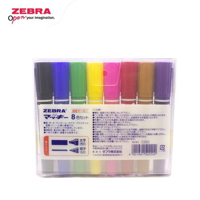 

Zebra HI-MCKIE B/M 8 COLOUR (Set 8) Import