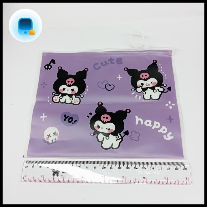 

TERBARU TEMPAT PENSIL / TAS SANRIO KUROMI / TAS MOTIF LUCU SANRIO MELODY 2 PCS