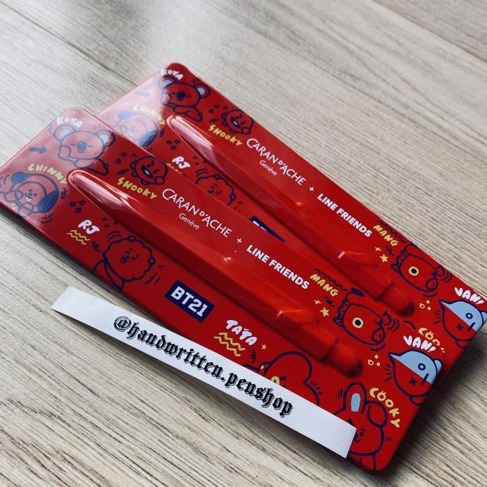 

CARAN DACHE 849 BT21 Ballpoint Pen/ Pulpen Import