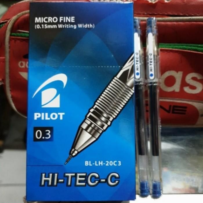 

Pulpen Hitec Pilot 0.3 0,4 / Pulpen hi tec Pilot hi tech Selusin(12pc) Import