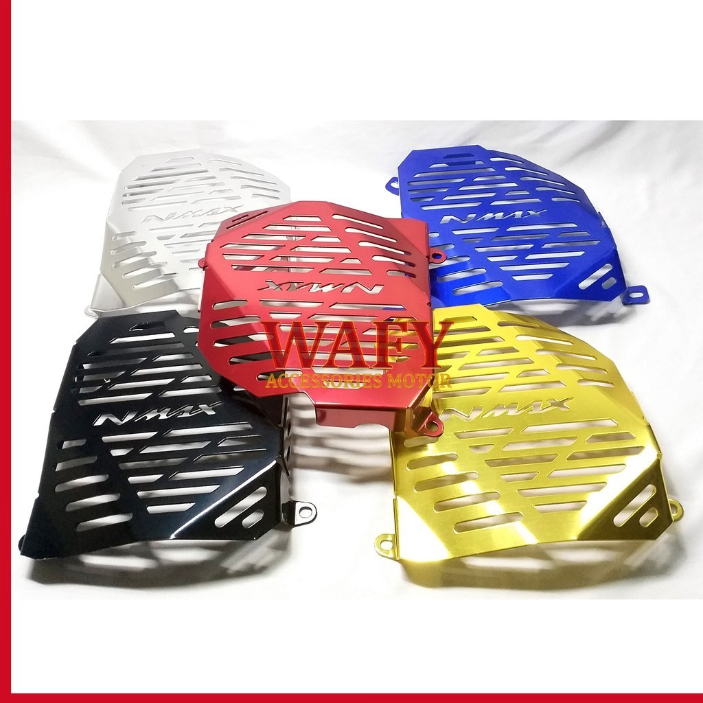 Cover Radiator Nmax Cnc - Pelindung Tutup Radiator Nmax Variasi