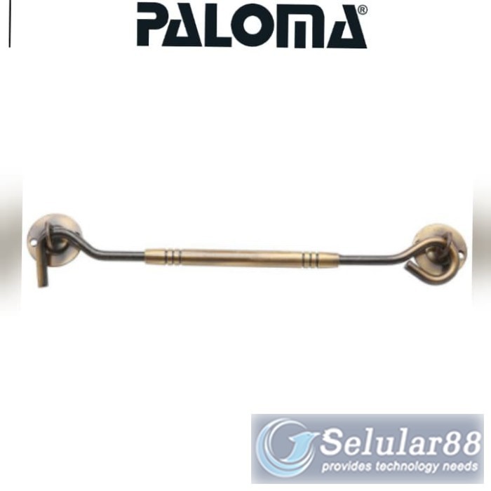 

Paloma WHP518 Window Hook 10inch Penahan Jendela Hak Angin Steel Antik