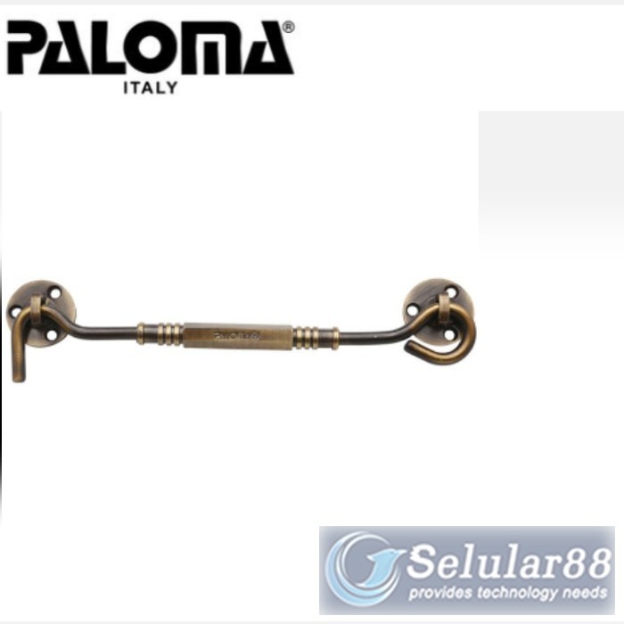 

Paloma WHP633 Window Hook 8inch Penahan Jendela Hak Angin Brass Antik
