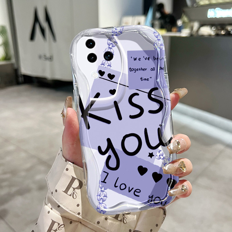 Casing Hp Untuk Vivo V30 5G VIVO S18 5G Case Miss You casing HP ponsel Softcase Cesing pelindung Kes