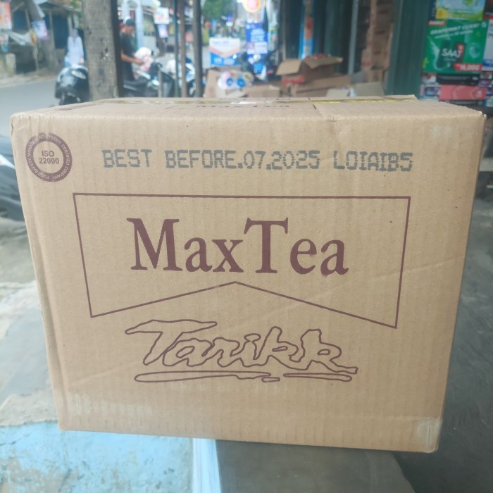 

maxtea teh tarik kartonan isi 5x3renceng