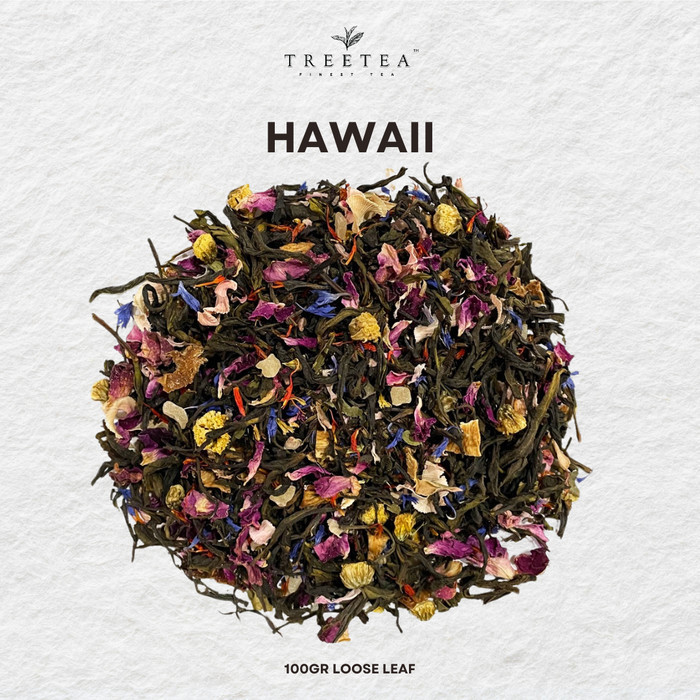 

Hawaii - TreeTea Tea Blend Pineapple Flavour 100 gram