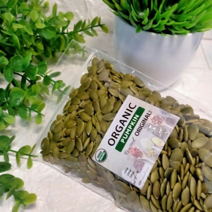 

Roasted organic Pumpkin seed 1kg 1000gr organik biji labu matang
