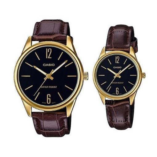 Casio Couple Original MTP&LTP-V005GL-1B|ORIGINAL ORIGINAL CASIO