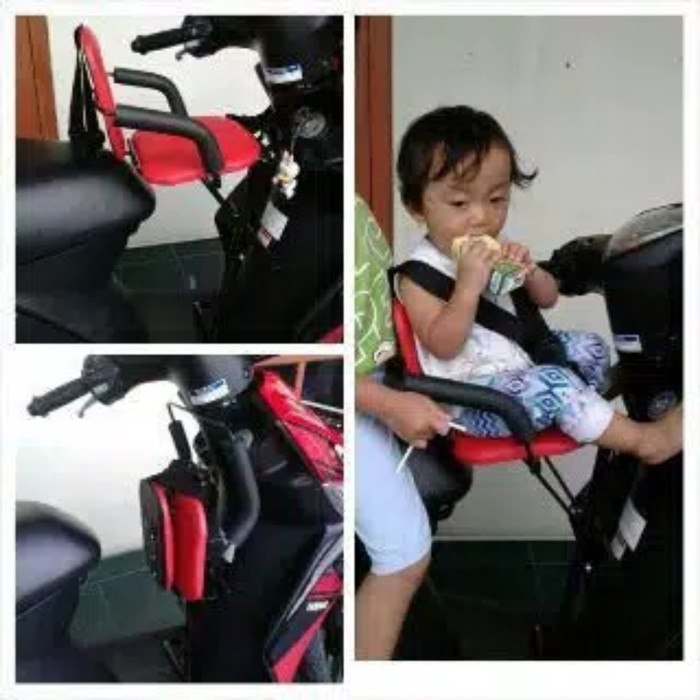 Kursi Bonceng Motor Anak Lipat Murah Gratis Helm
