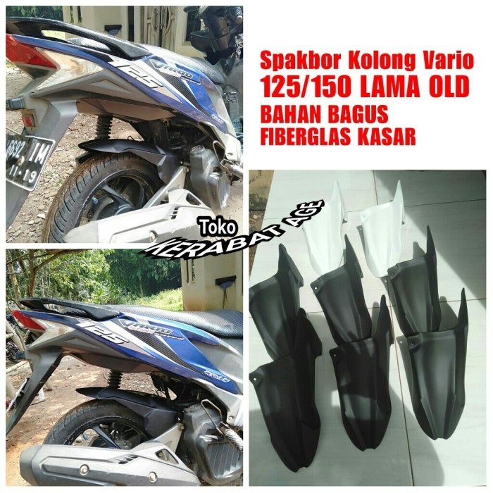 Hugger Vario 125 Old Spakbor Kolong Custom Sepakbor Belakang