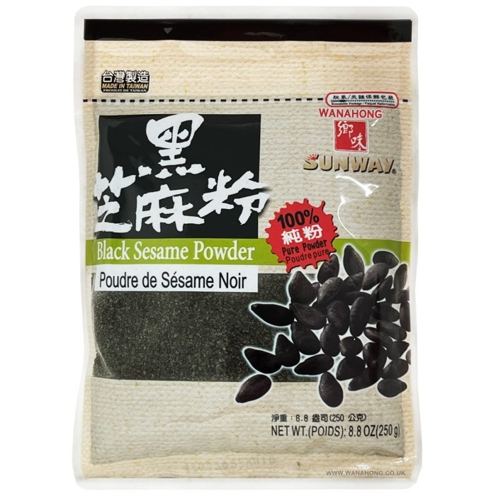 

Sunway Pure Bla Sesame Powder 250Gr Wijen Hitam