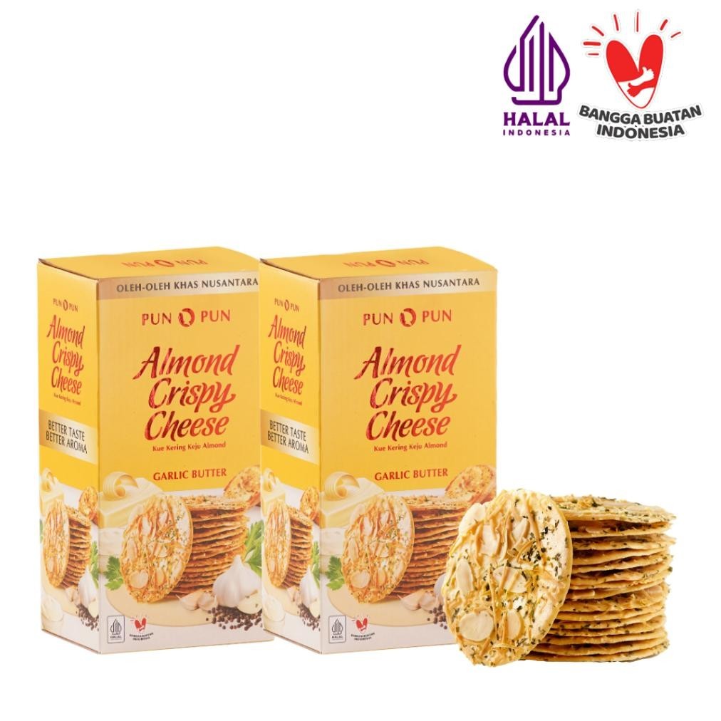 

Double Almond Crispy Cheese Garlic Butter Punpun
