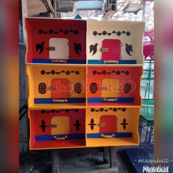 kandang gufon burung merpati/burung dara 2 pintu MRS03