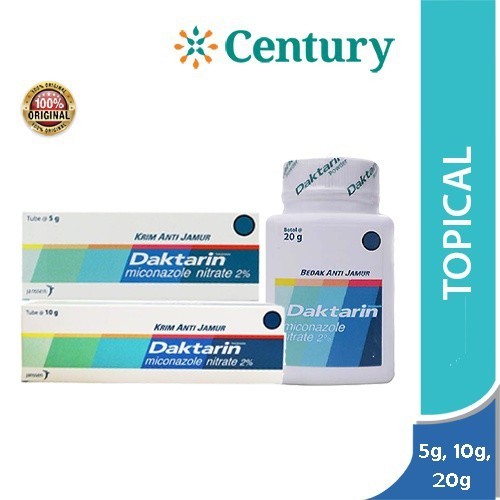 Daktarin/Anti Jamur/Daktarin 10 gr/Daktarin 5 gr/Daktari Powder/Gatal/Dermatitis/Panu