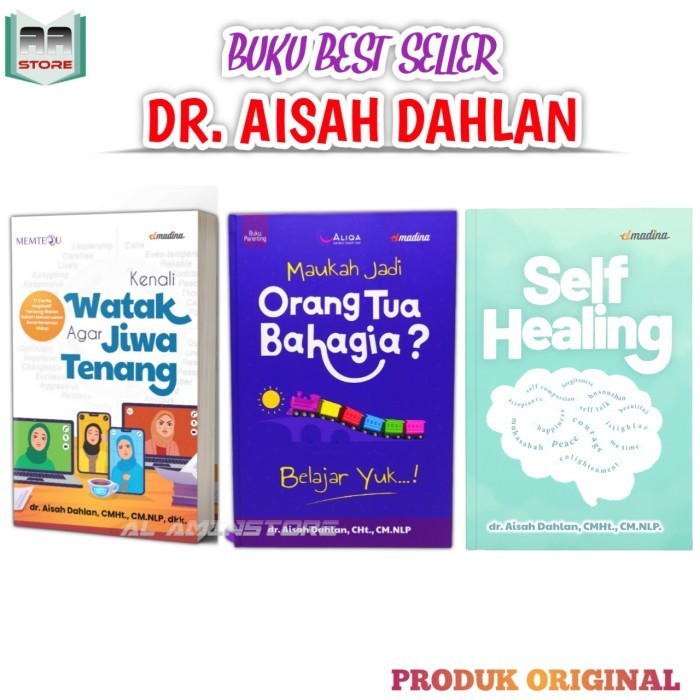 

Paket 2 Buku DR. AISYAH DAHLAN - Kenali Wataaukah Jadi Orang Tua