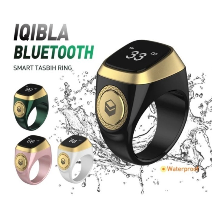 

iQibla Zikr 1 Lite Smart Ring Tasbih - Cincin Zikir Pintar Polyester