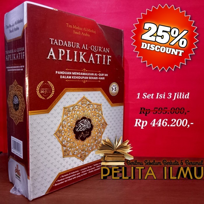 

Buku Tadabbur Al-Quran Aplikatif - Terjemah Al-Qur'an Tadabur Wa Amal