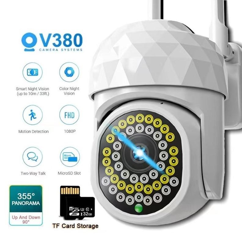 [DISKON] Kamera Outdoor CCTV Wifi 1080P Waterproof Camera CCTV PTZ Tanpa Kabel Jarak Jauh Pantau Hp 