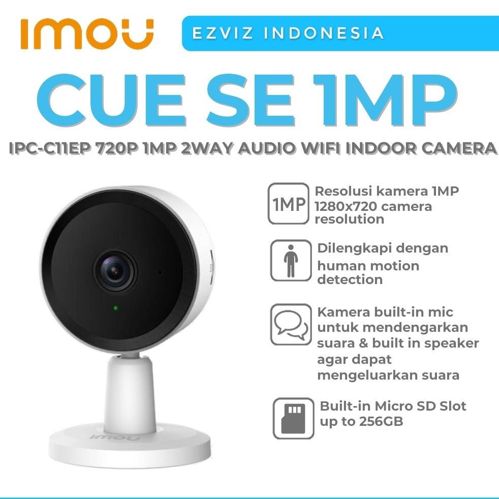 [DISKON] IMOU CUE SE IPC-C11EP 720P 1MP 2WAY AUDIO WIFI INDOOR CAMERA