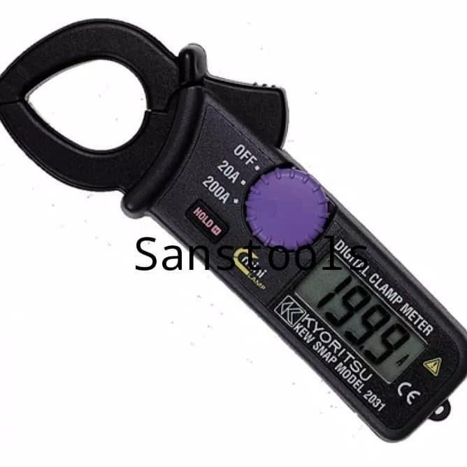 Kyoritsu 2031 Tang Ampere Ac Digital Mini Clamp Meter 200A Ori Japan