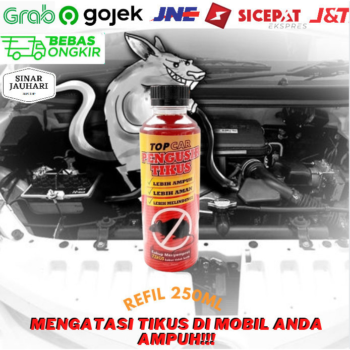 TopCar Pengusir Tikus, Pengusir Tikus, Obat Tikus, Semprotan Tikus
