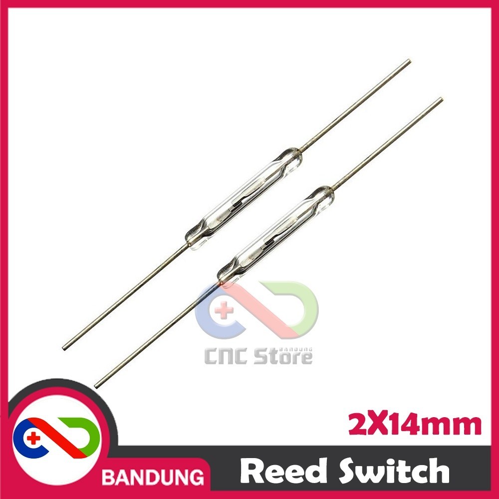 REED SWITCH 2X14MM MAGNETIC MAGNETRON DETECTOR SAKLAR SENSOR NO