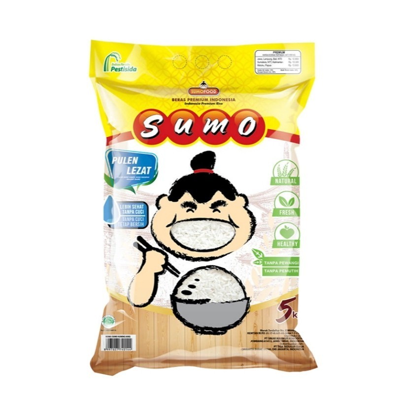 

Sumo Kuning Beras Premium Pulen 5 Kg