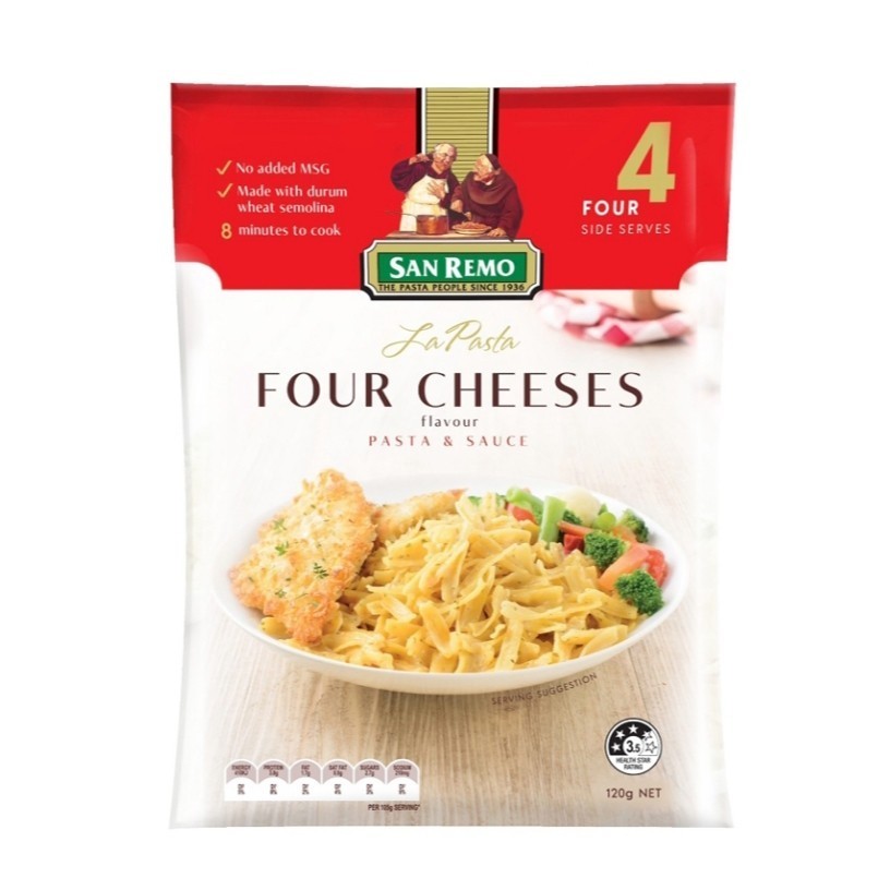 

SAN Remo Four Cheese 120 g