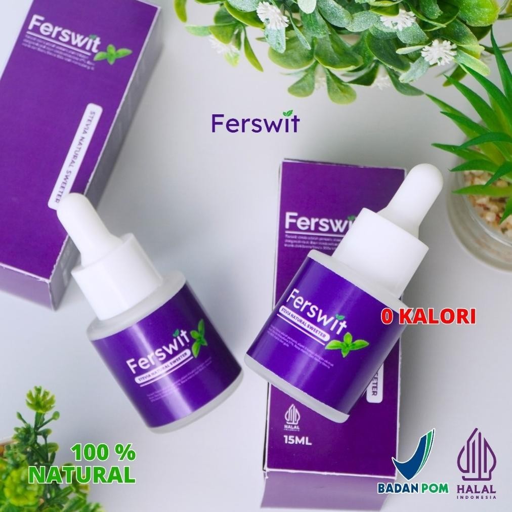 

Baru Ferswit Stevia Alami Paket 5 Botol Ayudesi