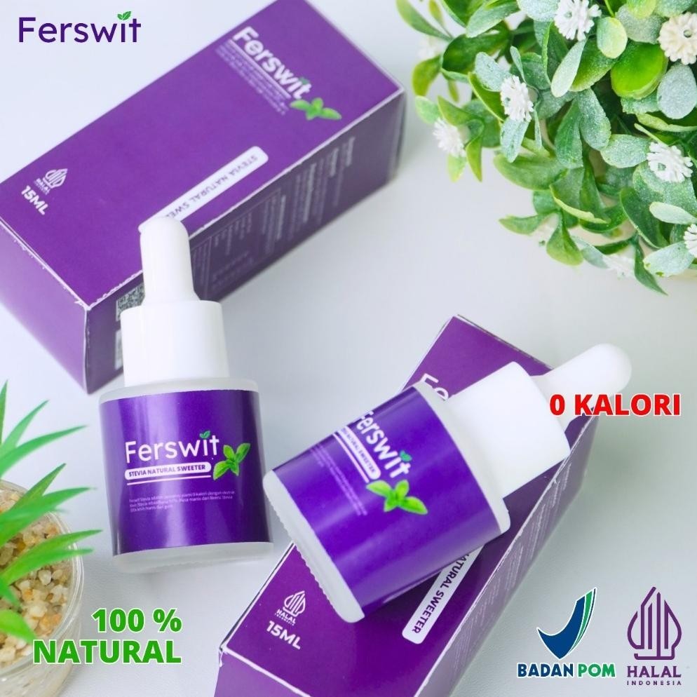 

Ferswit Stevia Alami Paket 5 Botol Madium