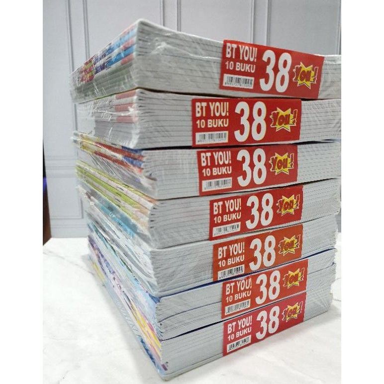 

Flashsale 10 Pcs Buku Tulis Murah 38 Lembar Merk You By Kiky Gratis Ongkir
