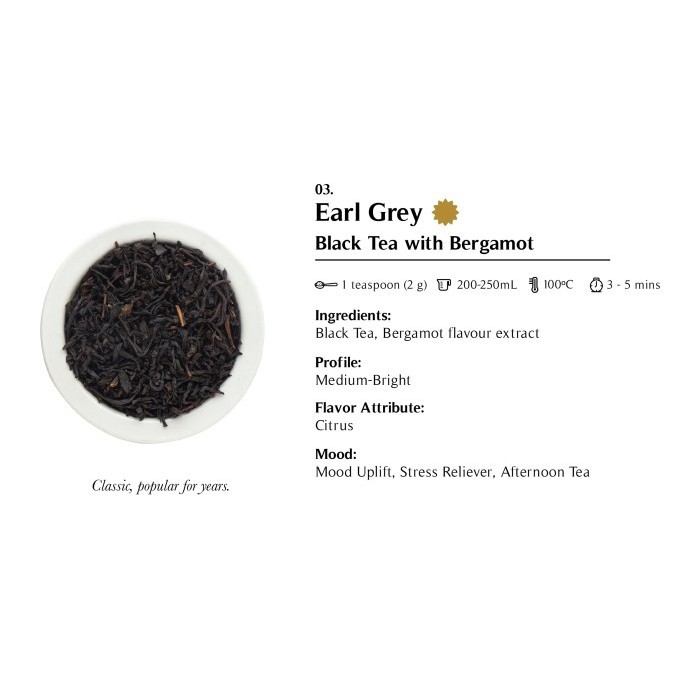 

Terlaris OZA Tea - Earl Grey Black Tea 40 gram (20 cups) SALE