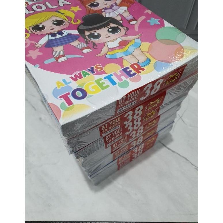 

(10PC) BUKU TULIS MURAH GAMBAR 38 LEMBAR (((BACA KETERANGAN SEBELOM PESAN))) GRATIS ONGKIR
