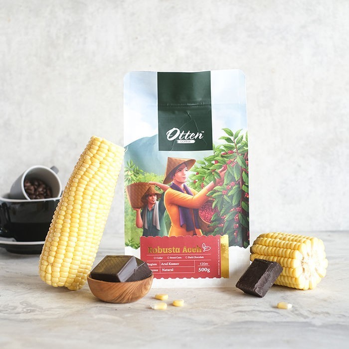 

Kopi Robusta Aceh Gayo 500G - Coffee