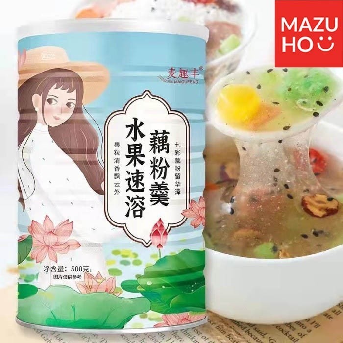 

Ou Fen Lotus Root Powder Bubur Akar Teratai Sarapan Kaleng Yok