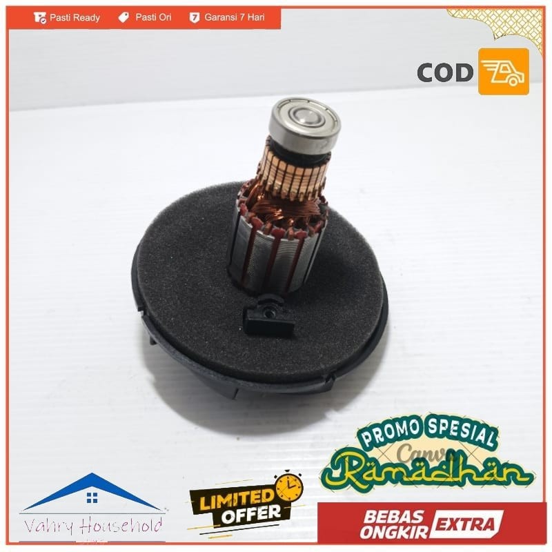 ARMATURE MESIN MOTOR DEERMA VACUUM CLEANER DX810 DX 810 ORIGINAL