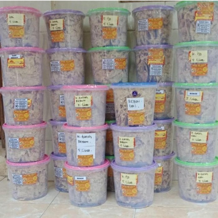 

Peyek Ibu Sarah Cipondoh (Toples Kecil Ukuran 5 Liter)