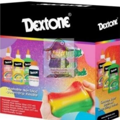 

Me41 Dextone glitter slime kit. rainbow - unicorn Premium