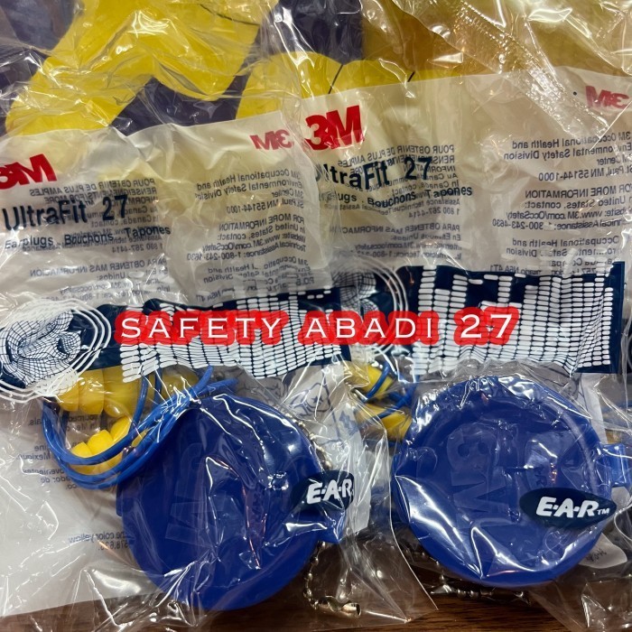 Earplug 3M Ultrafit 4002 + Casing 1 BOX