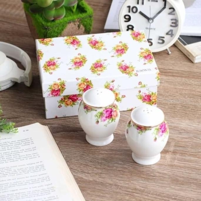 [Cod] Tempat Garam Dan Lada Keramik