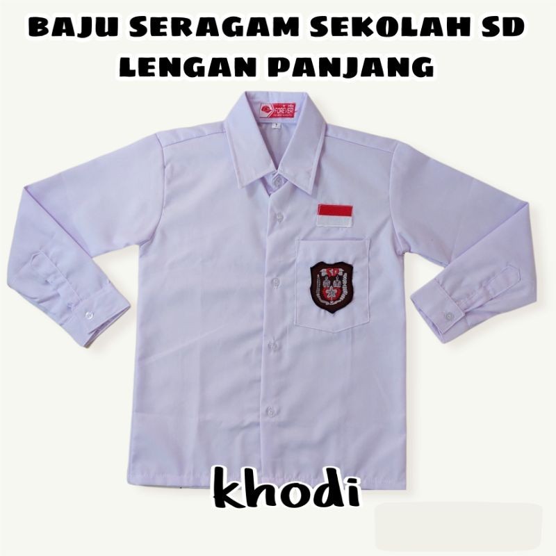 Seragam Sekolah Sd Smp Sma Laki Cewek Rok Panjang Sklh Smk Wanita Dewasa Warna Hijau Baju Merah Puti