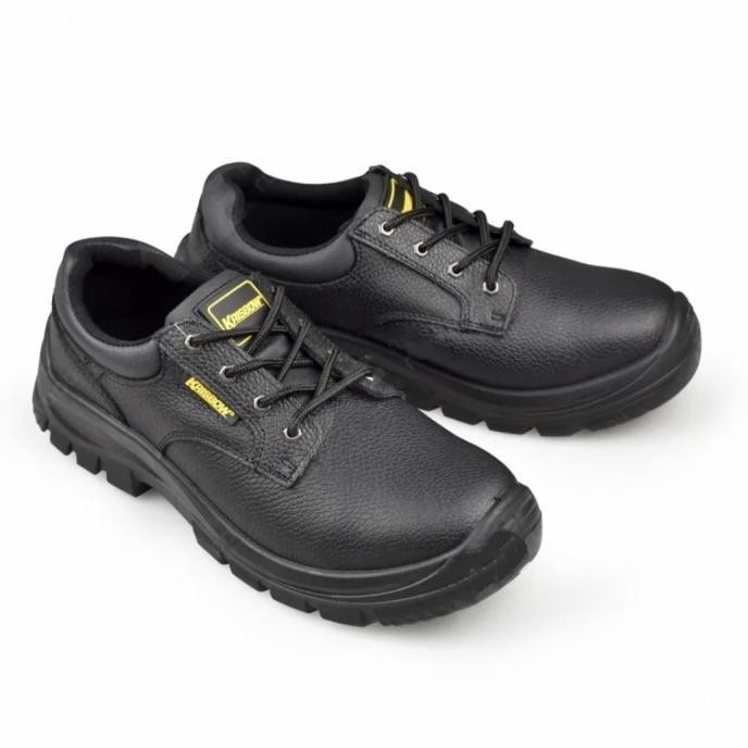 NEW krisbow sepatu pengaman kerja / safety shoes maxi 4 inci