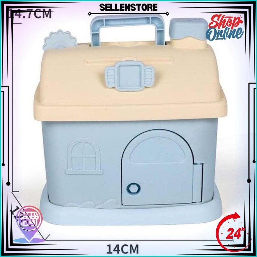 

Stiker GratisCelengan Koin Bentuk Rumah Kartun Lucu Untuk Anak Best Seller