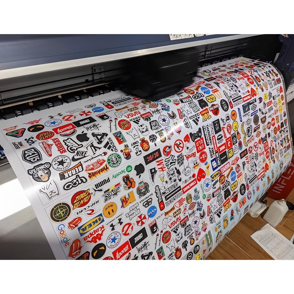 

[ Mac ] 107 Pcs Sticker Random Aesthetic Anti Air Untuk Laptop Case Tumbler Koper Hp Helm Sale