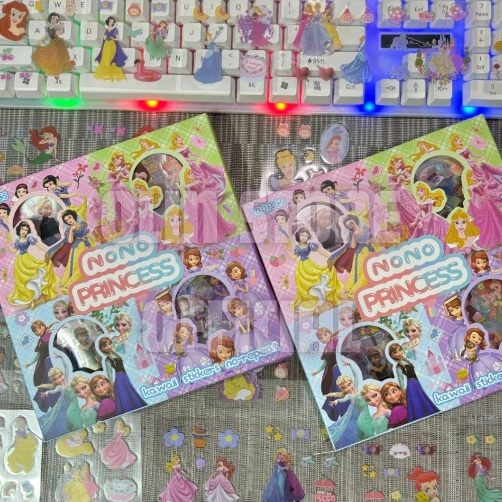 

Stiker Lucu Nono Princess Stiker Viral Aesthetic Isi 100Pcs Gratis Ongkir