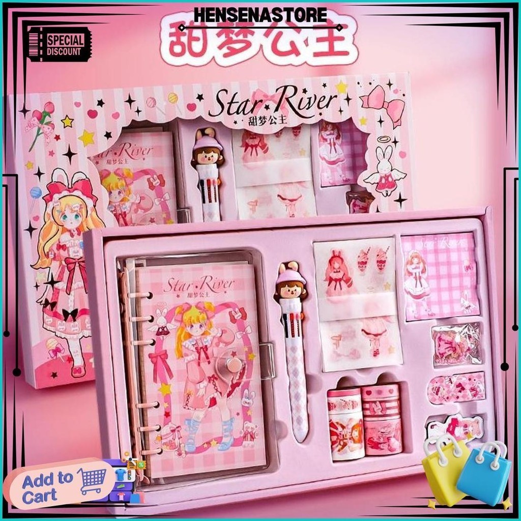 

CodStiker Lucu 1 Set Box Tema Kartun Stiker Label Untuk Buku Pegangan Diary Dekorasi Diy Stiker Spiral Elegan Bahan Buku Notebook Gratis Ongkir